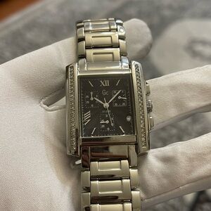 Guess Collection Gc 2000 Diamonds Chronograph Quartz Men's Watch 33mm-40mm